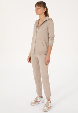 Kadın Taş Şardonlu Jogger Örme Pantolon - 50319079004