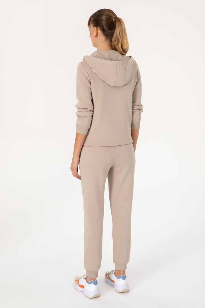 Kadın Taş Şardonlu Jogger Örme Pantolon - 50319079004