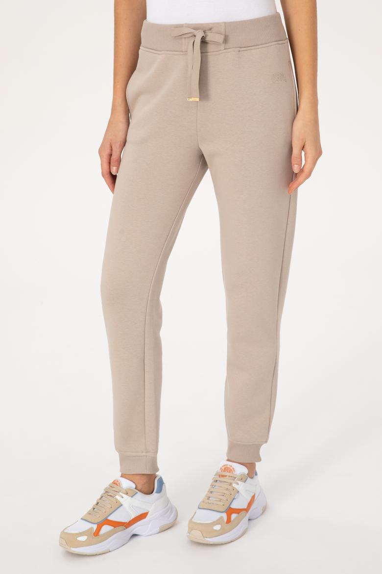 Kadın Taş Şardonlu Jogger Örme Pantolon - 50319079004