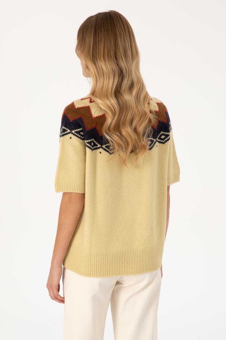 Kadın Beyaz Kazak - 50310064006