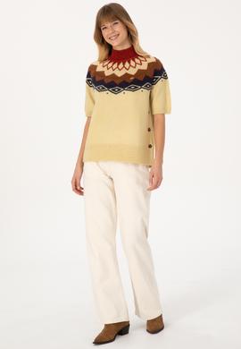 Kadın Beyaz Kazak - 50310064006