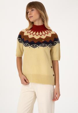 Kadın Beyaz Kazak - 50310064006