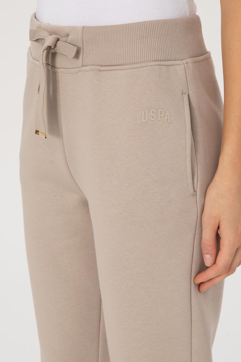 Kadın Taş Şardonlu Jogger Örme Pantolon - 50319079004