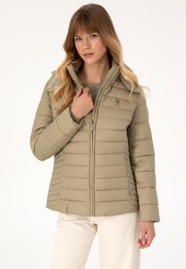 Kadın Açık Haki Mont - 50307935033