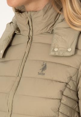 Kadın Açık Haki Mont - 50307935033