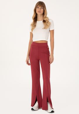 Kadın Koyu Frambuaz Eşofman Altı - 50309457008