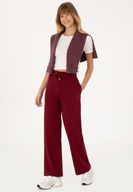 Kadın Bordo Eşofman Altı - 50307797004