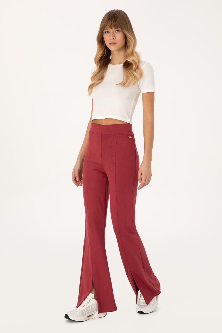 Kadın Koyu Frambuaz Eşofman Altı - 50309457008