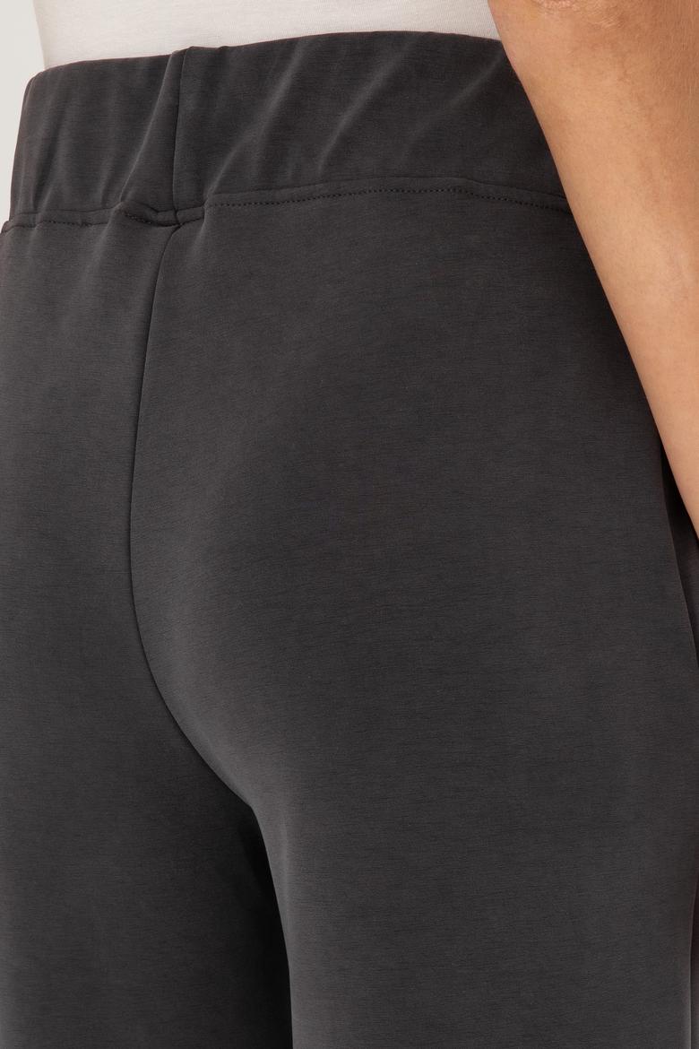 Kadın Antrasit Modal Karışımlı Loose Fit Eşofman Altı - 50307761051