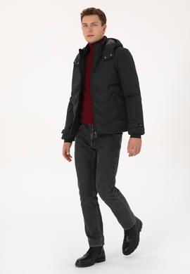 Erkek Siyah Mont - 50311636025