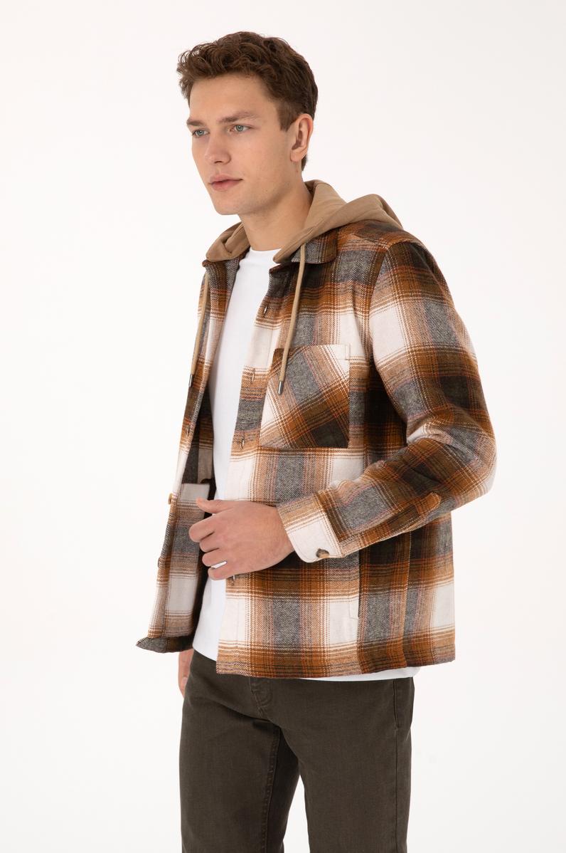 Erkek Camel DOKUMA MONT