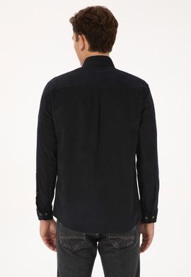 Erkek Siyah Uzun Kollu Gömlek - 50315915005