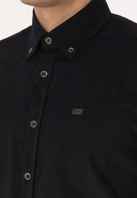 Erkek Siyah Uzun Kollu Gömlek - 50315915005
