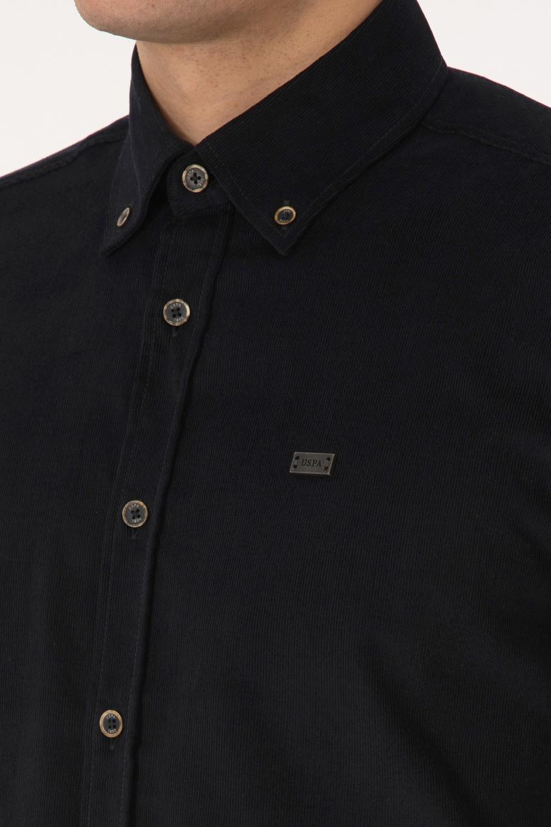 Erkek Siyah Uzun Kollu Gömlek - 50315915005