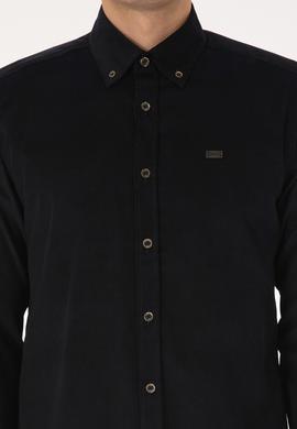 Erkek Siyah Uzun Kollu Gömlek - 50315915005