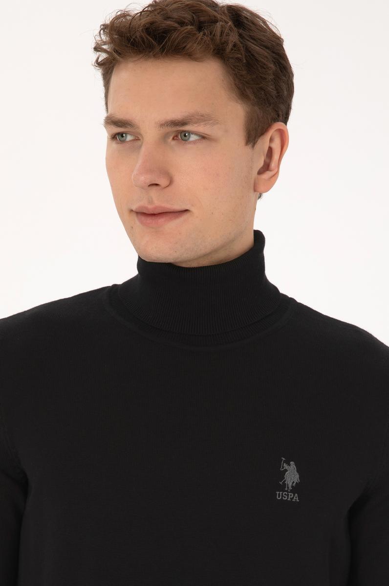 Erkek Siyah Basic Kazak