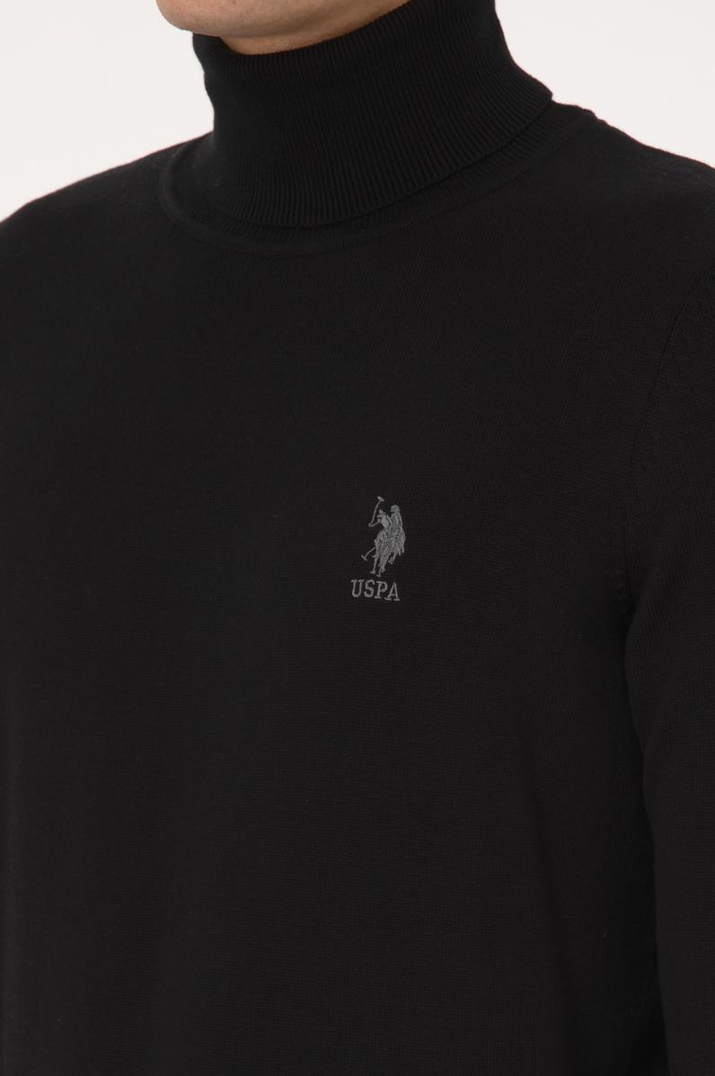 Erkek Siyah Basic Kazak