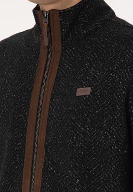 Erkek Siyah Örme Hırka - 50310000026