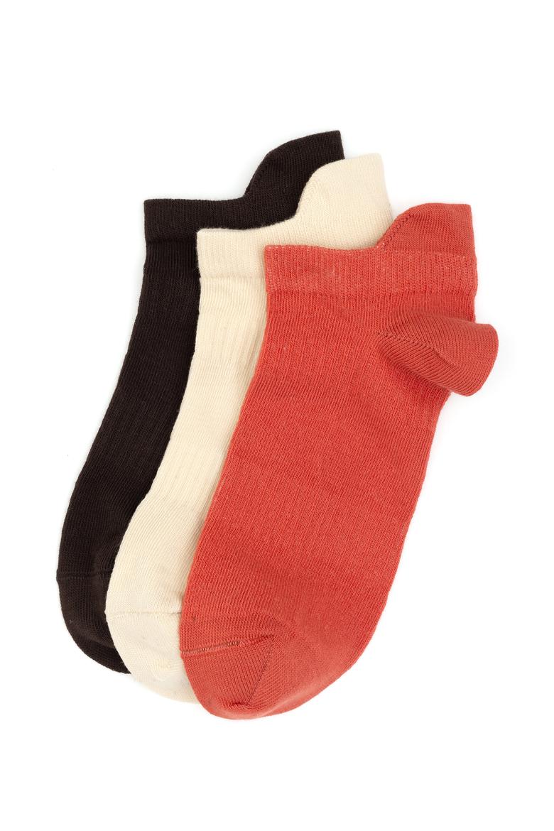 Kadın 3'lü Patik Çorap
