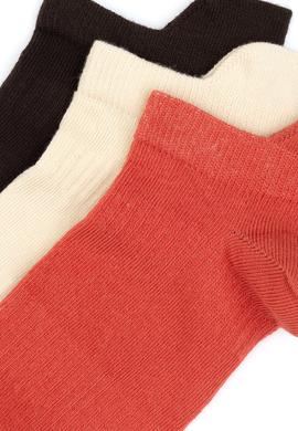 Kadın 3'lü Patik Çorap - 50314859003