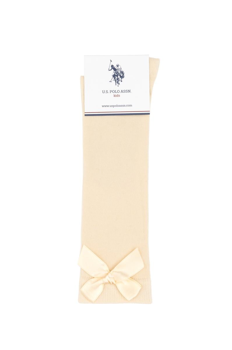 Kız Çocuk Krem Çorap