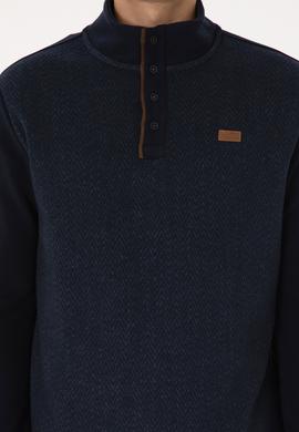 Erkek Lacivert Sweatshirt - 50309967037