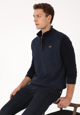 Erkek Lacivert Sweatshirt - 50309967037