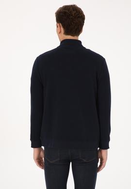 Erkek Lacivert Sweatshirt - 50309967037