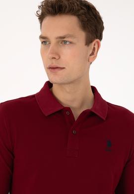 Erkek Bordo Basic Sweatshirt - 50307687056