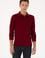 Erkek Bordo Basic Sweatshirt