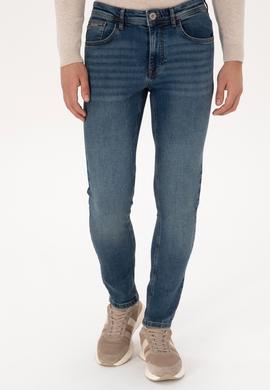 Erkek Yeşil Jean Pantolon - 50308277109