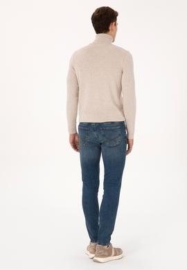 Erkek Yeşil Jean Pantolon - 50308277109