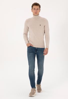 Erkek Yeşil Jean Pantolon - 50308277109