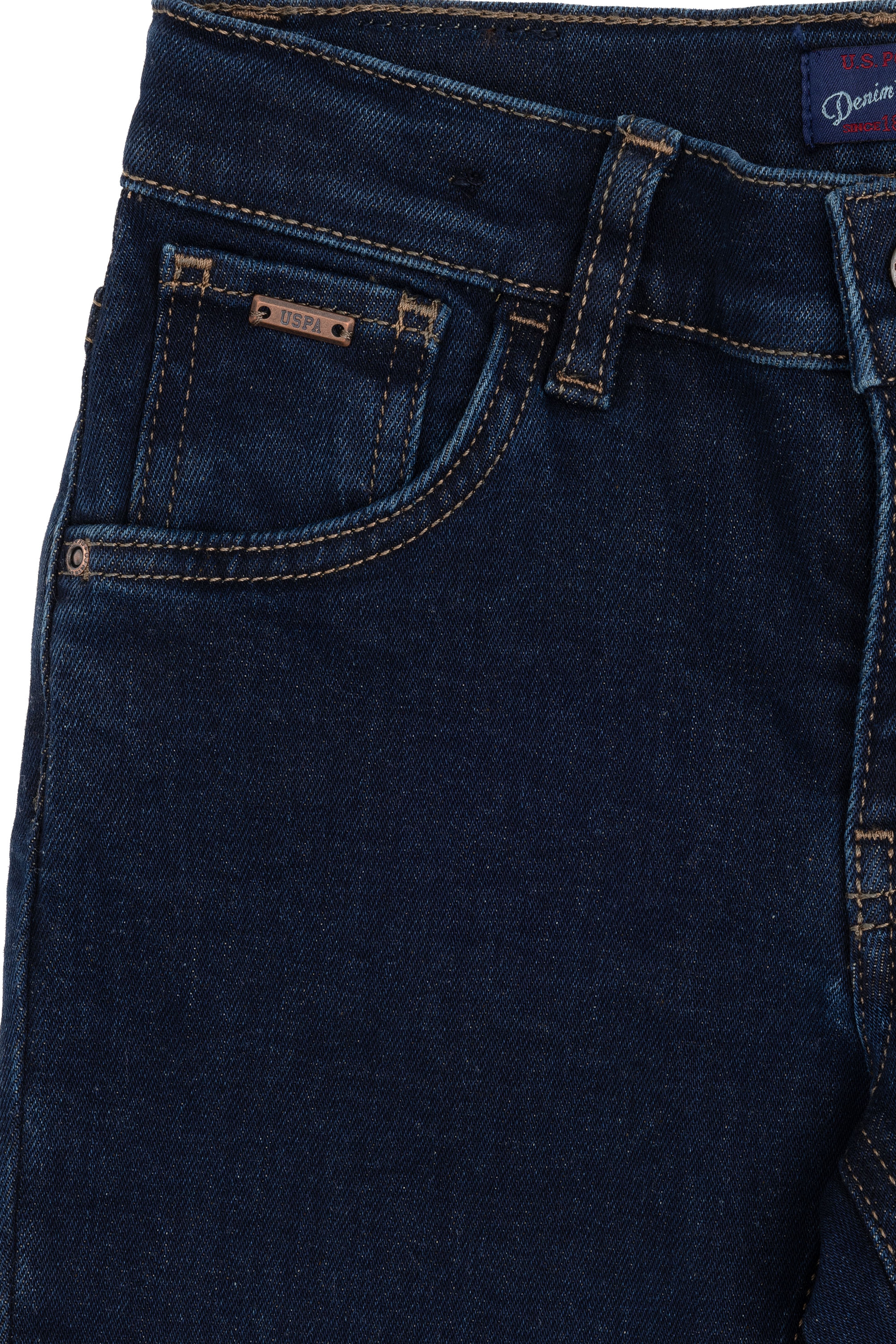 Erkek Çocuk Slim Fit Koyu Mavi Jean Pantolon
