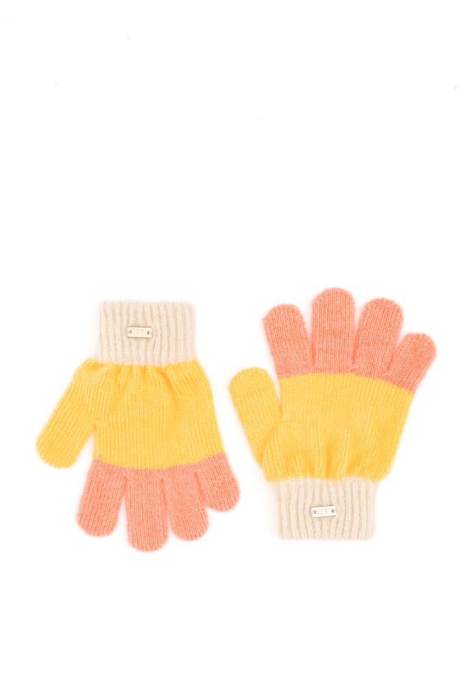 Kız Çocuk Neon Pembe Eldiven