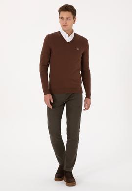 Erkek Kahverengi Basic Kazak - 50307778121