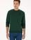 Erkek Koyu Yeşil Basic Sweatshirt