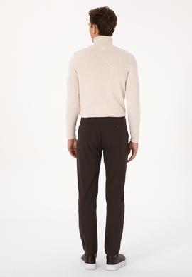 Erkek Kahverengi Kanvas Pantolon - 50311987191