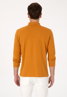 Erkek Hardal Basic Sweatshirt - 50307688179