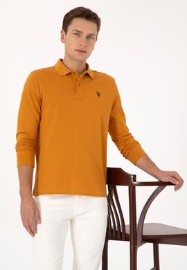 Erkek Hardal Basic Sweatshirt - 50307688179