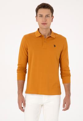 Erkek Hardal Basic Sweatshirt - 50307688179