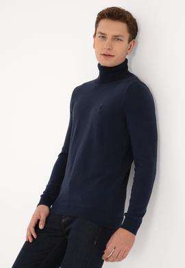 Erkek Lacivert Basic Kazak - 50307760044