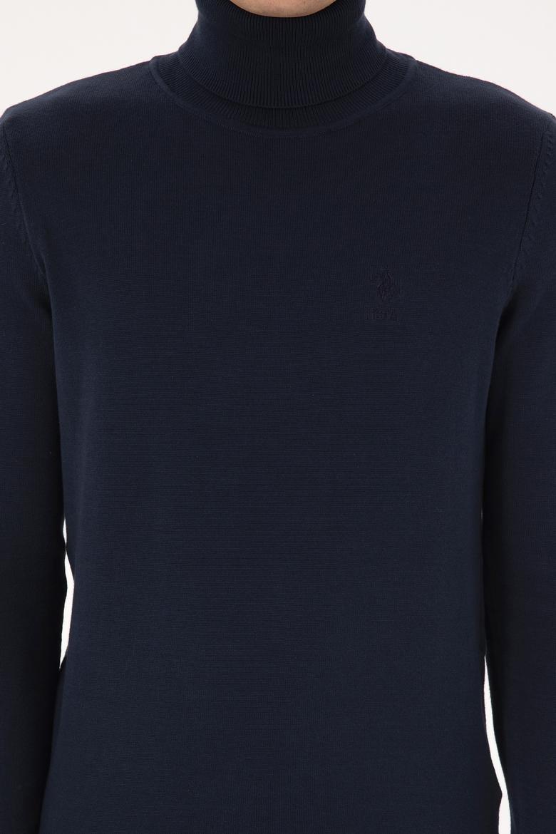 Erkek Lacivert Basic Kazak - 50307760044