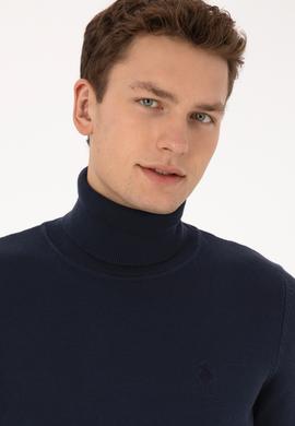 Erkek Lacivert Basic Kazak - 50307760044