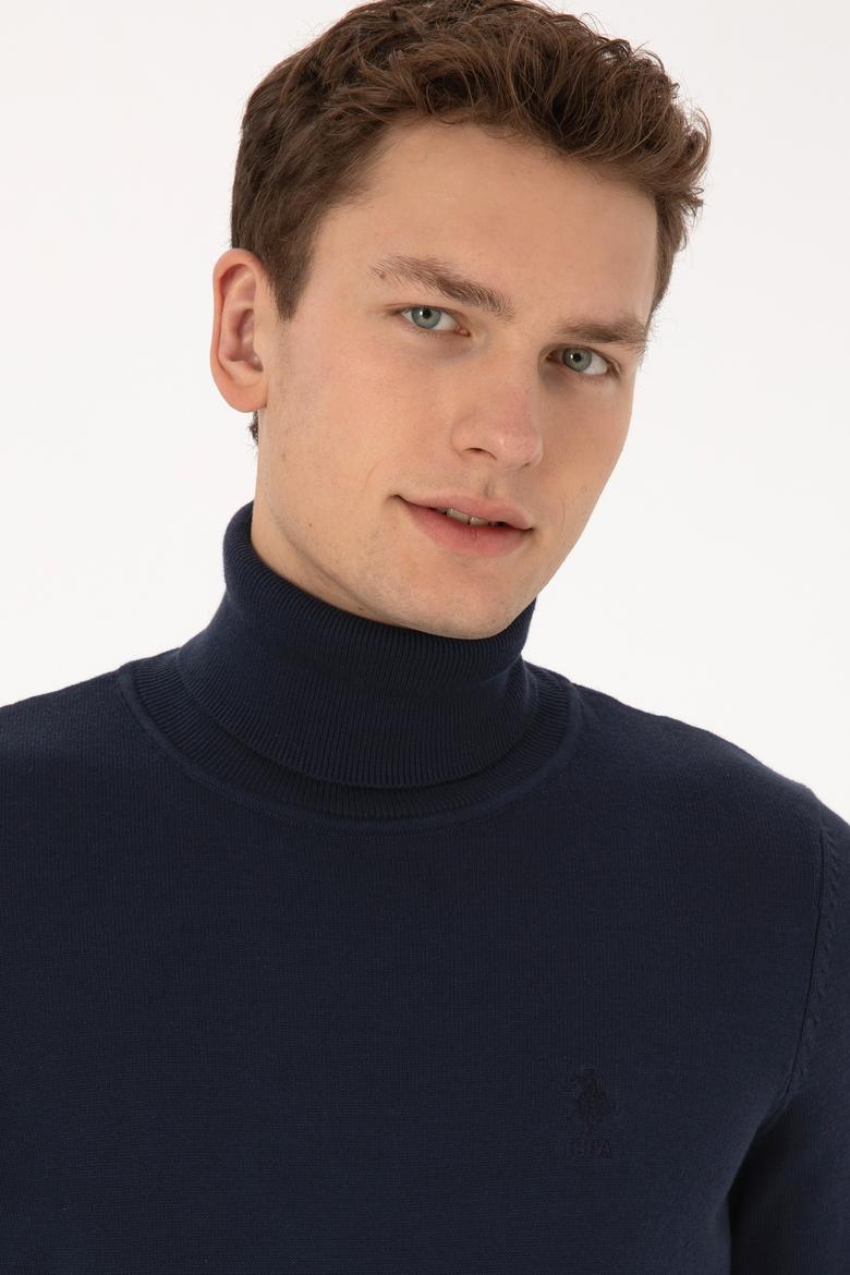 Erkek Lacivert Basic Kazak - 50307760044