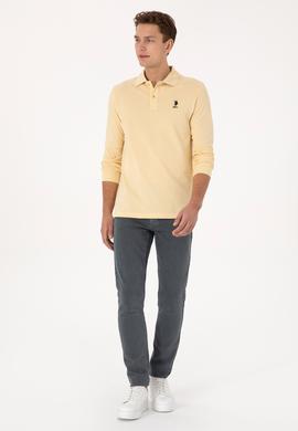 Erkek Beyaz Basic Sweatshirt - 50307757246