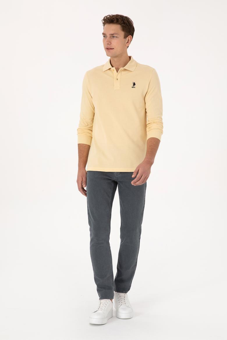 Erkek Beyaz Basic Sweatshirt - 50307757246