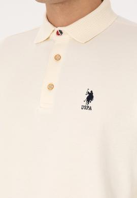 Erkek Krem Basic Sweatshirt - 50307692058