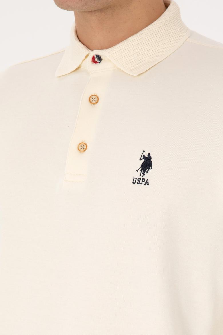 Erkek Krem Basic Sweatshirt - 50307692058