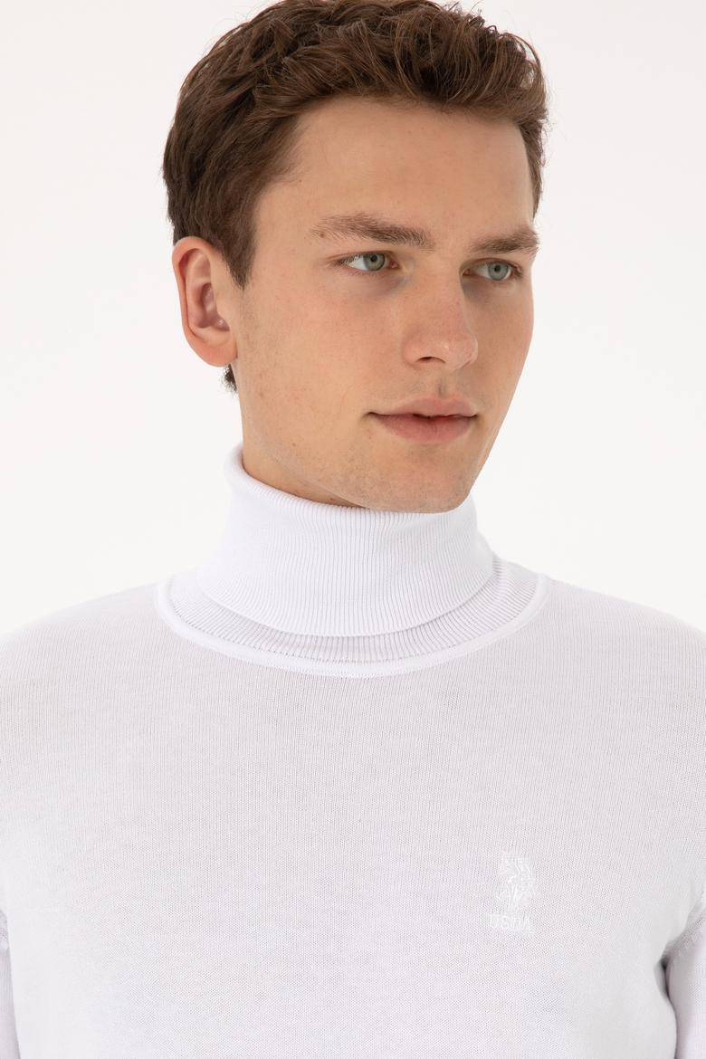 Erkek Beyaz Basic Kazak - 50307760005